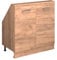 Vicco Dachschrägenschrank Rion, Goldkraft Eiche, mit 2 Türen