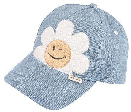 maximo Kids Girl-Cap, Frotteeblume snap-Back Verschluß