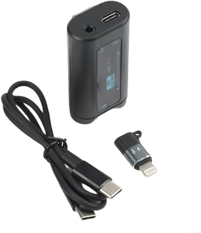 Interfaz de audio compacta diseñada para entrada de instrumentos y digitalización de cinta con preparación de ganancia limpia e interferencia de fondo mínima