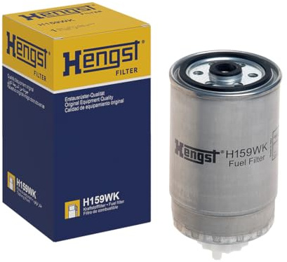 HENGST - Kraftstofffilter H159WK - Hochwertiger Kraftstoff-Anschraubfilter für KFZ - Entfernt Staub und Schmutz aus Otto- oder Dieselmotoren - Schützt das Einspritzsystem