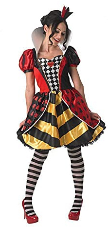 Rubie's Official Disney Alice in Wonderland Red Queen Ladies Costume, Adult Fancy Dress