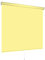 Springrollo Mittelzugrollo Schnapprollo Tür Fenster Rollo Vorhang Breite 60 bis 200 cm Höhe 180 cm Stoff blickdicht lichtdurchlässig Sonnenschutz Sichtschutz (Größe 60 x 180 cm, Farbe Gelb)