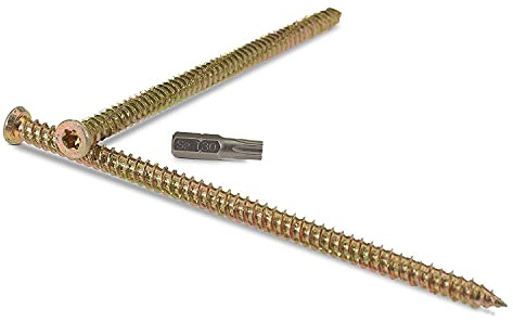 SSL Satellites 1-Pack 7.5x180mm Concrete Frame Fixing Screw/Anchor- Perfect for Windows, Doors, and Screws for Satellite Installation