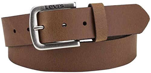 Levi's Herren Seine Gürtel, Braun (Medium Brown), (Herstellergröße: 95)