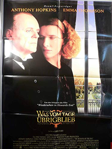 Was vom Tage übrig blieb - Filmposter A1 84x60cm gefaltet (g)