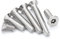 BOZONLI Vis Inox M6 Vis à Tête Plate Torx Boulon Vis à Tête Fraisée, M6×16mm,10 pcs