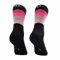 PERRO LOCO CLOTHES Calcetines de Ciclismo Edición Limitada. Hechos en España. Calcetines para Bici. (Widow 40 42 Negro Rosa)