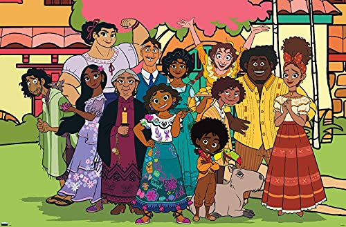 Trends International Disney Encanto – Familien-Wandposter, 56,8 x 86,4 cm, ungerahmt