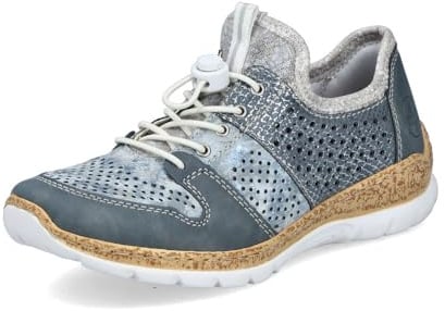 Rieker Damen Slip-On Sneaker N4255, Frauen Halbschuhe