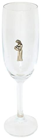 Gamekeepers Cottage gifts Aquarius The Water Carrier Champagne Flute Hen Do Prosecco Glass 8