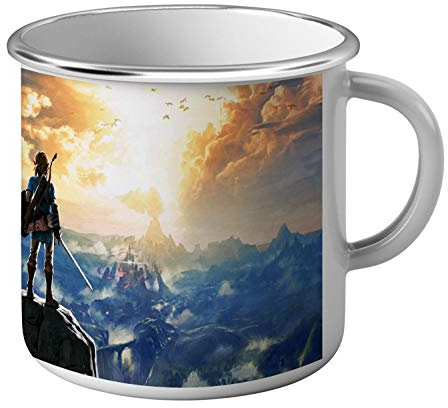 French Unicorn Mug Emaillé Metal zelda the legend breath of the wild jeux video Jeux Video Japon