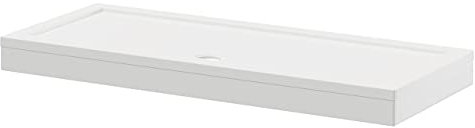 Wholesale Domestic Pearlstone 1700mm x 700mm x 40mm Rectangular Shower Tray and Plinth