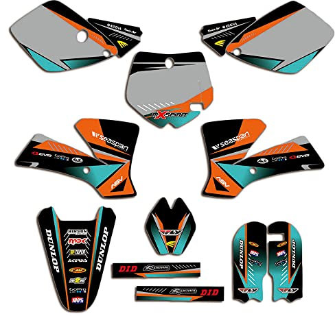 ENARUI Adesivi Grafiche compatibili con KTM SX 65 SX65 2002 2003 2004 2005 2006 2007 2008