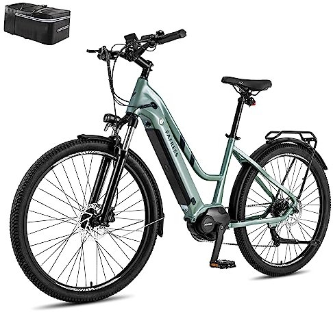 Fafrees FM8 [ Offiziell ] E Bike Herren 27,5 Zoll Elektrofahrrad Mittelmotor Ananda 70N.m, Fahrrad Pedelec 14,5Ah Akku bis 120KM, Pedelec E-Bike Damen 150kg, Ebike Mountainbike App
