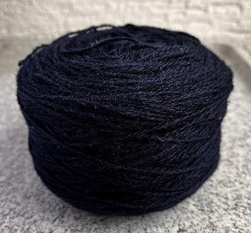 Gewicht 100g. 100% Wollgarn für die Strickmaschine, ca.400m/100g, HÖCHES QUALITET!!, NATUR PRODUKT!, SEHER WEICH!!, WIR ARBEITEN DIREKT MIT HERSTELLER! (SCHWARZ)