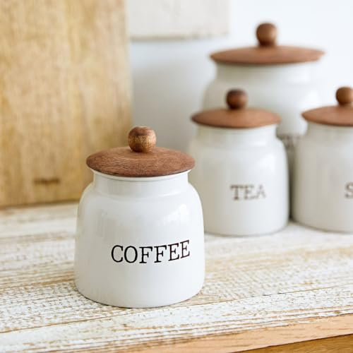 HOMLA Conti Kaffeebehälter Behälter Vorratsbehälter Aufbewahrungsbehälter 11x10 cm