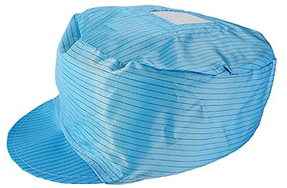 CLISPEED Atmungsaktive 5-teilige Statische Kappe Schützender Werkstatthut Für Die Elektronik Solarspielzeug Beschichtung Lebensmittelindustrie