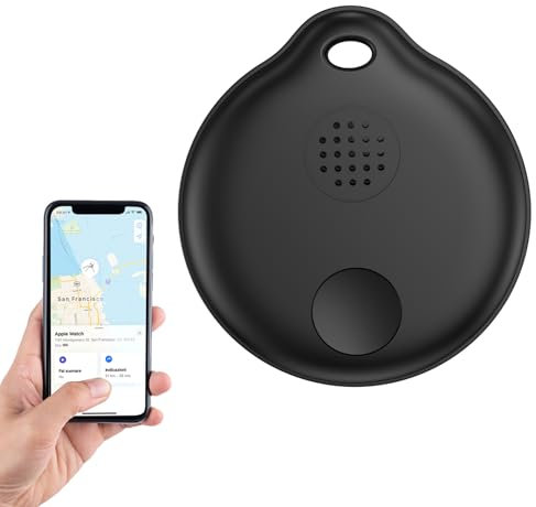 Key Finder, Item Finder for Apple iOS with Worldwide Tracking, Anti-Lost Tracker Devices Compatible with iPhone Find My, Tracker Tag for Wallets Bags Luggage Pet