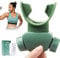 Bodyssey Einstellbarer Atemtrainer, Handheld-Atemübungsgerät mit zwei Mundstücken, unabhängige Widerstandseinstellungen für verbesserte Atemtechniken (Mattgrün)