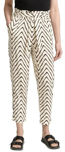 Tom Tailor Damen Loose Slim Paperbag Hose