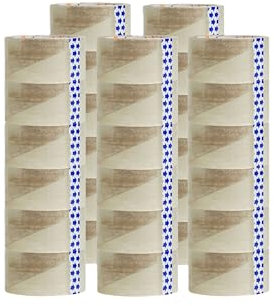 MOLTA | STANDARD TRANSPARENTES Paketband 48 mm x 90 m | Kartonband | Verpackungsband für Pakete und Kartons – 30 Rollen | ACRYLIC