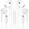 2PC USB C Kopfhörer/iPhone16 Kopfhörer kabelgebunden mit Mikrofon und Lautstärkeregler, HiFi Stereo Ohrhörer/Type C In Ear Kopfhörer für iPhone 16/16 Pro/15/Galaxy S23/Google Pixel/Xiao-mi usw