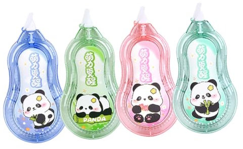 JEWEDECO 4stücke Studenten Korrekturband Tragbare Praktische Korrekturroller Für Schule Und Büro Leicht Einfach Zu Bedienen Farben