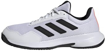 adidas Unisex Court Spec 2 Tennis Shoes, FTWR White/core Black/Lucid Orange, 40 EU