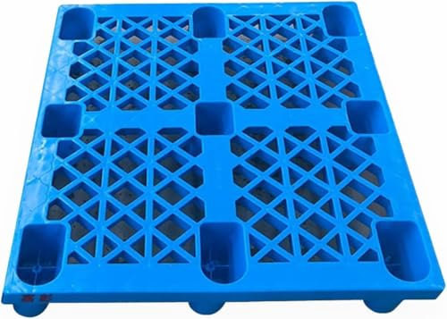 Feuchtigkeitsbeständige Kunststoffpaletten, 800 x 800 mm, Polyethylen-Gitter-Lagerregale für Lager, Werkstatt, Außen- und Balkongebrauch