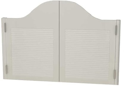 XAXIAOZ Porte a Battente per Bar, 1 Paio, Bianche, 70 * 90 cm, Doppie Porte a Battente per Saloon, per Cucina e Ristorante, Apertura e Chiusura a 180°, Funzione di Chiusura Automatica Interna