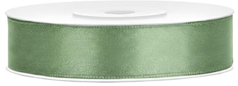 Satinband Auswahl aus 37 Farben und 6 Breiten 3mm 6mm 12mm 25mm 38mm 50mm Dekoband als Deko für Hochzeit. zum Basteln. als Geschenkverpackung