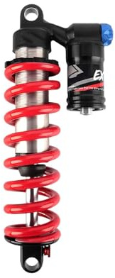 Stoßdämpfer Absorber 53RC MTB Downhill Fahrrad Stoßdämpfer 190 200 210 220 240mm 550lbs Hinten Suspension DH Schocks Für RCP2S KS Federdämpfer(72RC 240mm*Red)