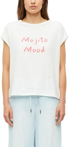 s.Oliver Damen 2178612 T-Shirt mit Frontprint (1er Pack)