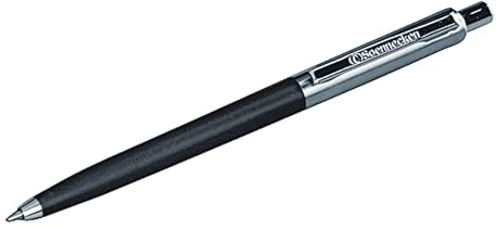 Soennecken Kugelschreiber 3239 Nr.300 Edelstahl Großraummine blau