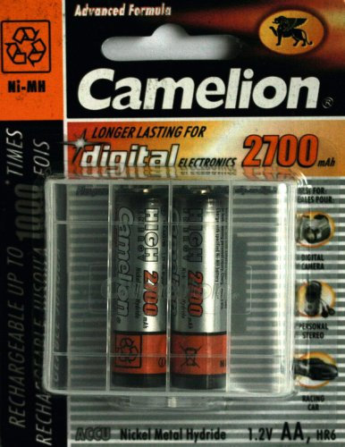 Akku Camelion Mignon 2700mAh NiMH, 1,2V, AA