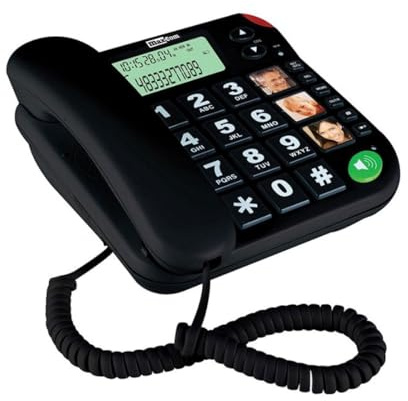 Maxcom KXT480CZ - Teléfono Fijo, Negro