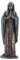 US Bronzefigur, Jungfrau Maria, betend, kaltgegossen, 29 cm