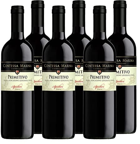 Castellani Primitivo Puglia IGT Contessa Marina (6 x 0.75 l)