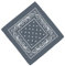 Unbekannt Bandana Kopftuch Halstuch Nickituch Biker Tuch Motorad Tuch verschied. Farben Paisley Muster, Grau, ...