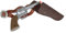 Bristol Novelty BA2137 Cowboy Holster Pistole mit Gürtel, Jungen, Mehrfarbig, Einheitsgröße