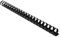 Exacompta 75601E - Une Boite de 100 peignes plastiques, Noir, 20 mm, 21x29,7 cm