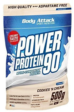Body Attack Power Protein 90-500g Pistachio Cream