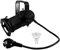 Eurolite Set PAR-16 Mini-Scheinwerfer-Spot GU-10 schwarz + Leuchtmittel GU-10 230V LED SMD 7W 3000K warmweiß