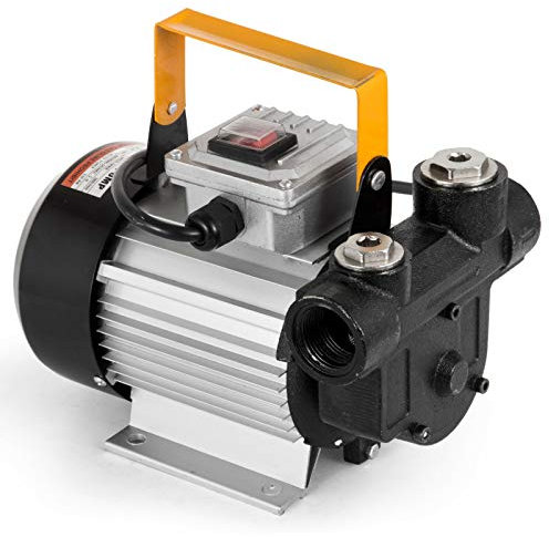 HODOY Pompa Aspira Olio Pompa Diesel 550W 60-70L / Min Olio di Trasferimento Pompa del Carburante Autoadescante 220V (60-70L / Min)