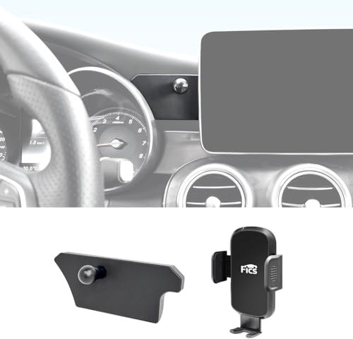 FICS Mercedes GLC(X253), C(W205) 8-Zoll-Bildschirmmodell Angepasster Handyhalterung, Mercedes GLC(X253) C(W205) Zubehör