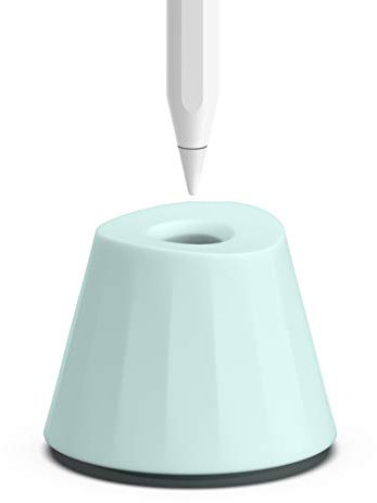 UPPERCASE Designs NimbleStand Soporte vertical compatible con Apple Pencil con/sin funda o agarre (menta)