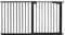 BabyDan Premier, Extra breit Ohne bohren Treppenschutzgitter, 139-144,8 cm, Babygitter/Sicherheitsgitter, Metall, Schwarz, Hergestellt in Dänemark - (Haustiergitter/Hundegitter)