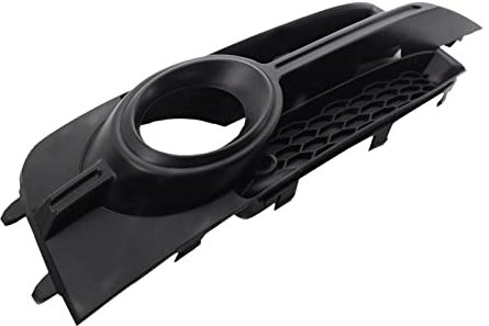 MERIGLARE Griglia Fendinebbia Anteriore, Telaio Per Fendinebbia Per Auto, Griglia Paraurti a Nido D'ape Accessori Neri Copertura Fendinebbia Per Audi A1 8x 2010-2014 Paraurti Anteriore, 8x0807682b