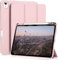 ZOYU Coque pour iPad Air 5/Coque iPad Air 4, Étui pour iPad Air 10,9 2022/2020 avec Porte Stylo, Prise en Charge de la Charge Pencil 2, Housse Smart Folio pour iPad Air 5e/4e Génération, Rose