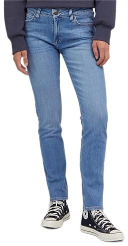 Lee - Jeans Damen - Slim Straight Fit - Elly - Mid Conversation